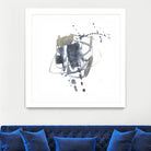 Off Center II by Jennifer Goldberger on GIANT ART - neutral abstract