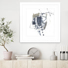 Off Center II by Jennifer Goldberger on GIANT ART - neutral abstract