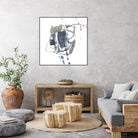 Off Center II by Jennifer Goldberger on GIANT ART - neutral abstract