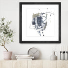 Off Center II by Jennifer Goldberger on GIANT ART - neutral abstract