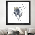 Off Center II by Jennifer Goldberger on GIANT ART - neutral abstract