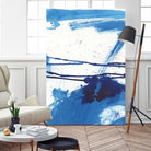 Blue Mystic I by Joyce Combs on GIANT ART - blue abstract