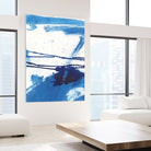 Blue Mystic I by Joyce Combs on GIANT ART - blue abstract