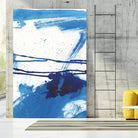 Blue Mystic I by Joyce Combs on GIANT ART - blue abstract