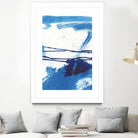 Blue Mystic I by Joyce Combs on GIANT ART - blue abstract