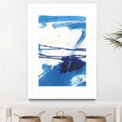 Blue Mystic I by Joyce Combs on GIANT ART - blue abstract