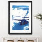 Blue Mystic I by Joyce Combs on GIANT ART - blue abstract