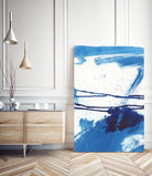 Blue Mystic I by Joyce Combs on GIANT ART - blue abstract