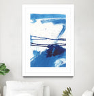 Blue Mystic I by Joyce Combs on GIANT ART - blue abstract