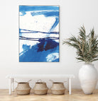 Blue Mystic I by Joyce Combs on GIANT ART - blue abstract