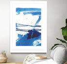 Blue Mystic I by Joyce Combs on GIANT ART - blue abstract