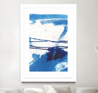 Blue Mystic I by Joyce Combs on GIANT ART - blue abstract