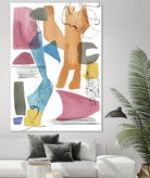 Colors of Sound II by Melissa Wang on GIANT ART - brights abstract