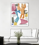 Colors of Sound II by Melissa Wang on GIANT ART - brights abstract