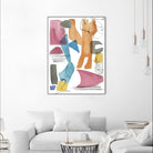 Colors of Sound II by Melissa Wang on GIANT ART - brights abstract