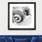 Reverse Ripple Effect I by Ethan Harper on GIANT ART - neutral abstract