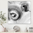 Reverse Ripple Effect I by Ethan Harper on GIANT ART - neutral abstract