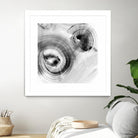 Reverse Ripple Effect I by Ethan Harper on GIANT ART - neutral abstract