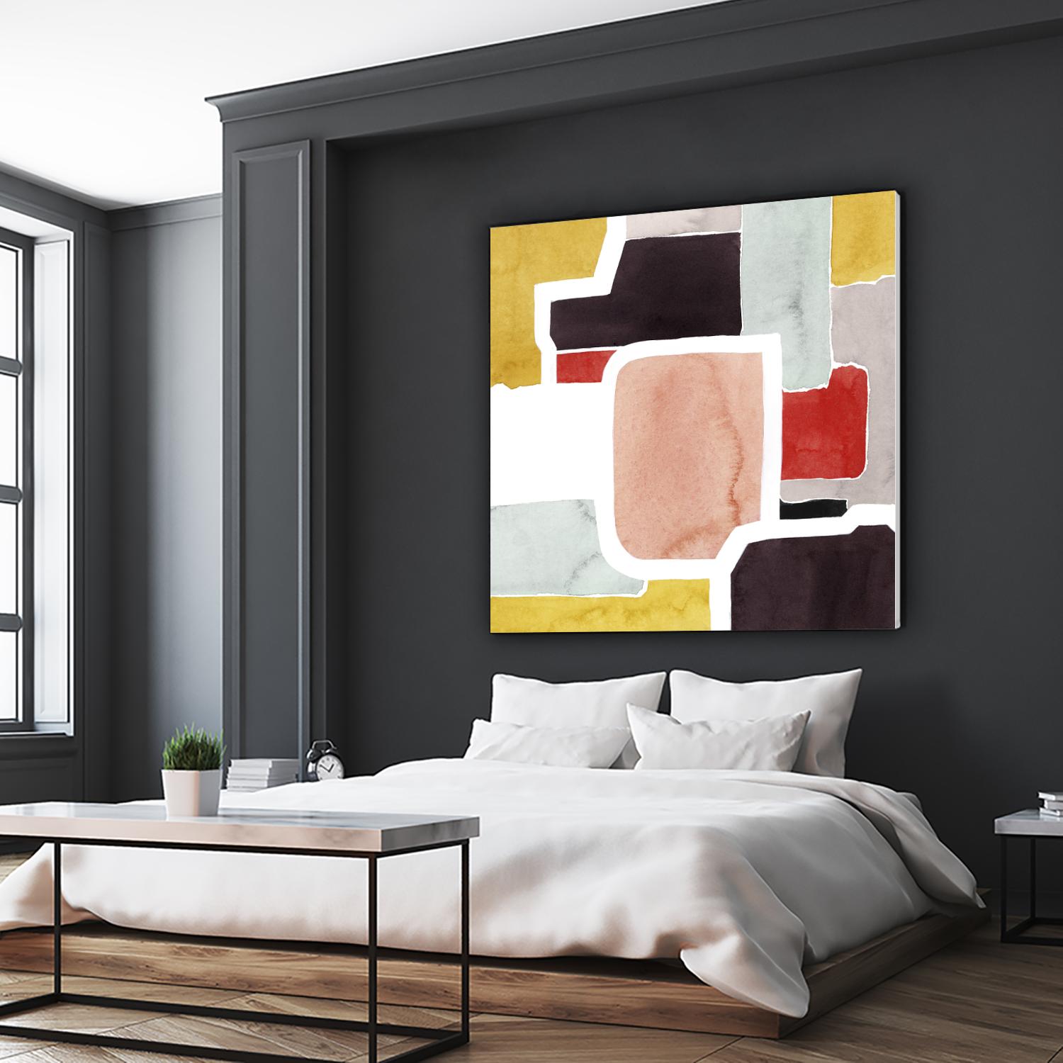 Color Blocking II by Grace Popp on GIANT ART - pastels abstract