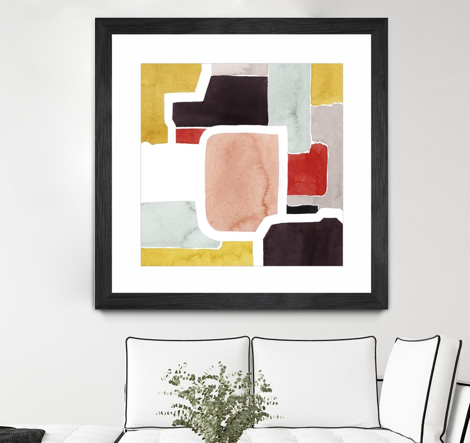 Color Blocking II by Grace Popp on GIANT ART - pastels abstract