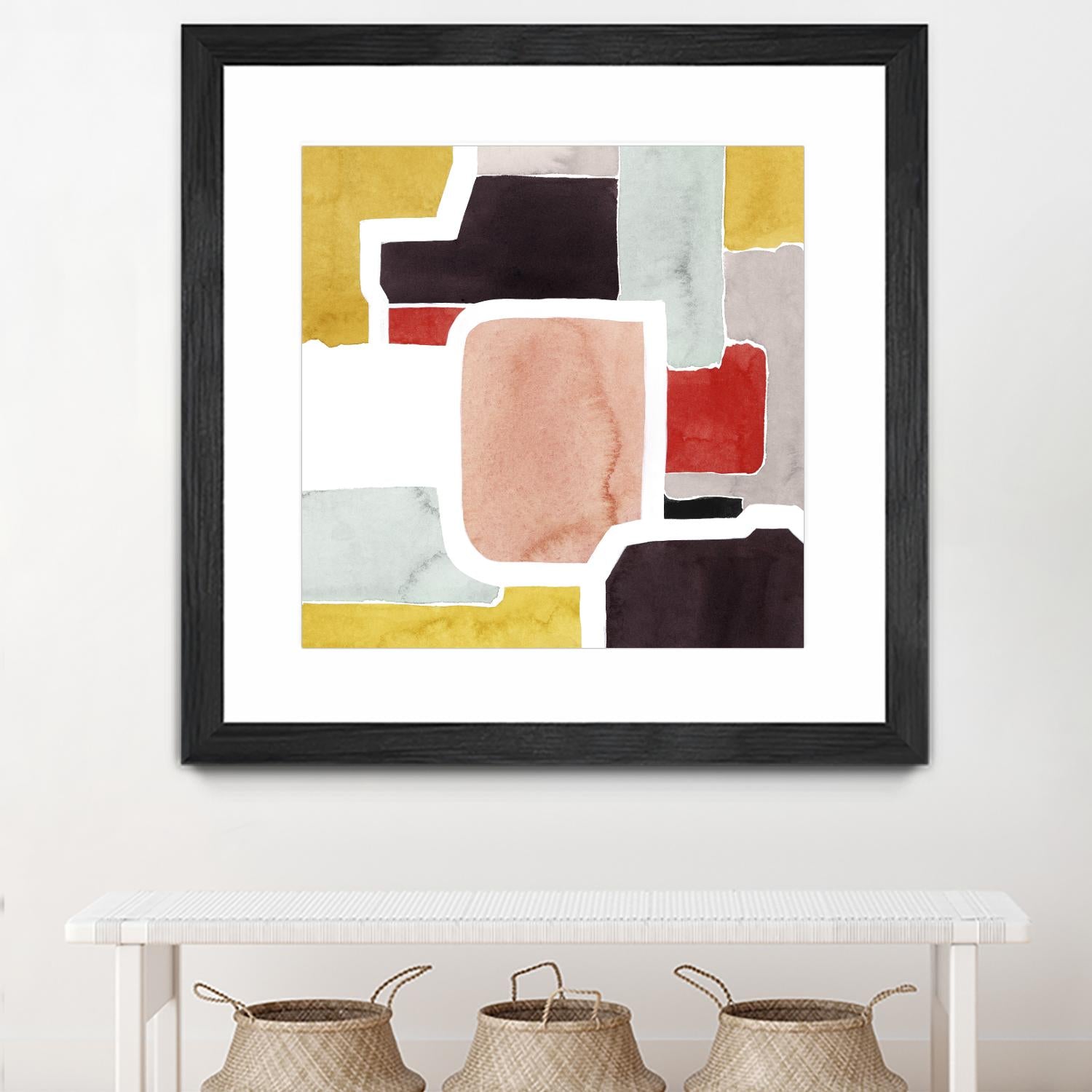 Color Blocking II by Grace Popp on GIANT ART - pastels abstract