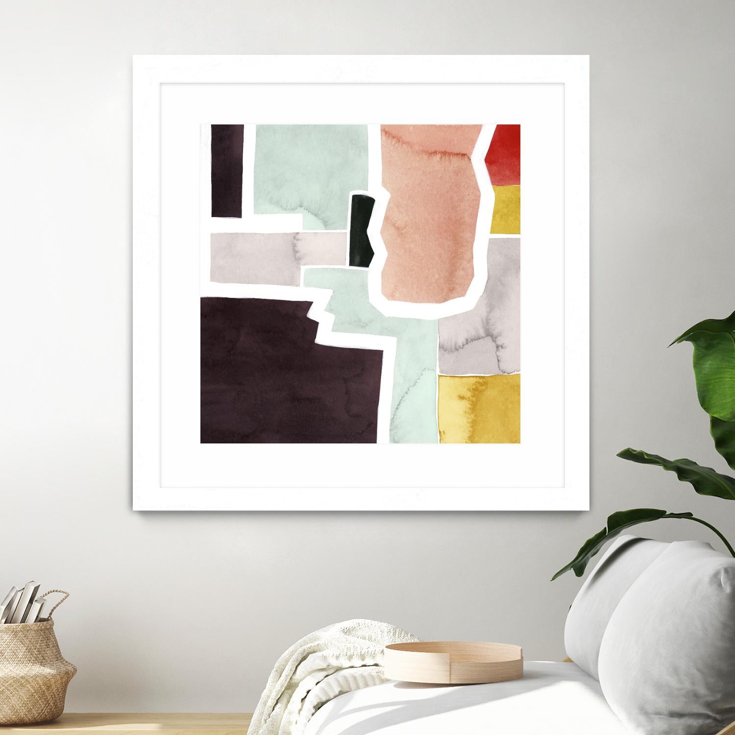 Color Blocking III by Grace Popp on GIANT ART - pastels abstract