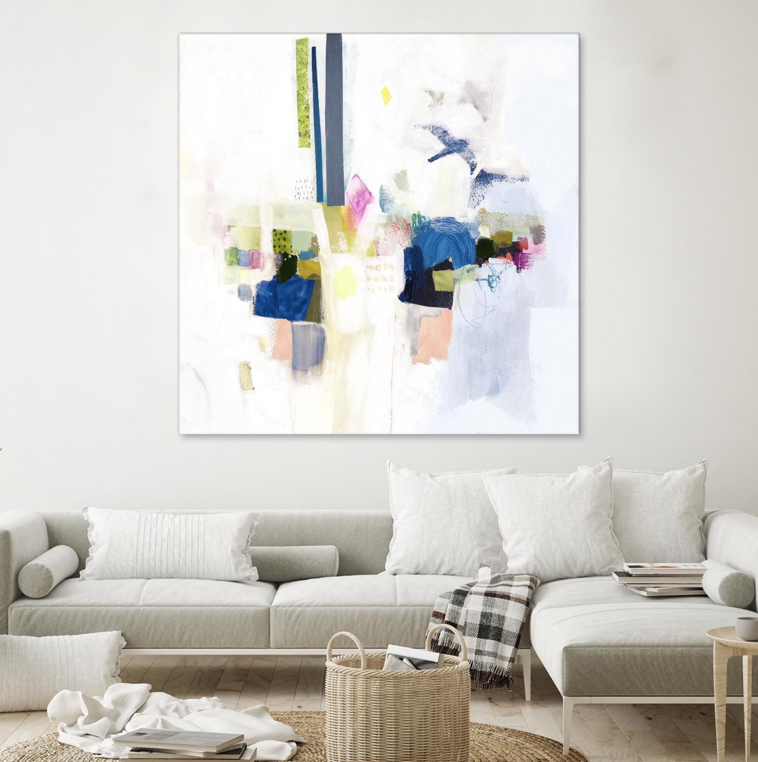 Boardwalk Taffy I by Victoria Borges on GIANT ART - pastels abstract