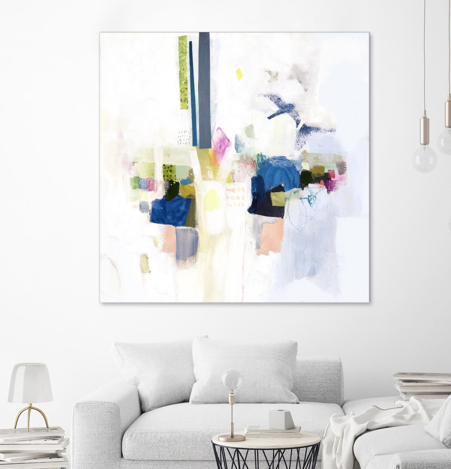 Boardwalk Taffy I by Victoria Borges on GIANT ART - pastels abstract