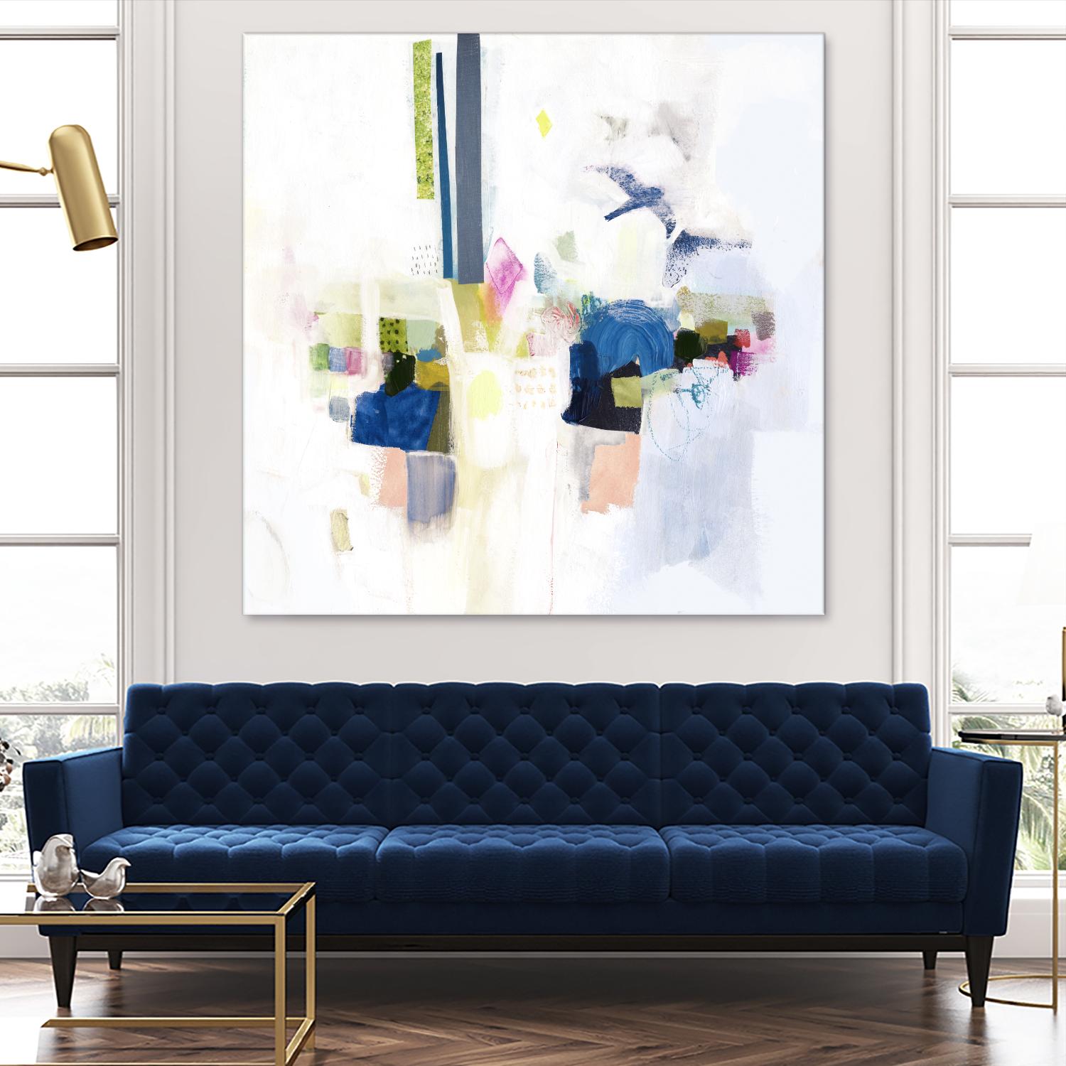 Boardwalk Taffy I by Victoria Borges on GIANT ART - pastels abstract