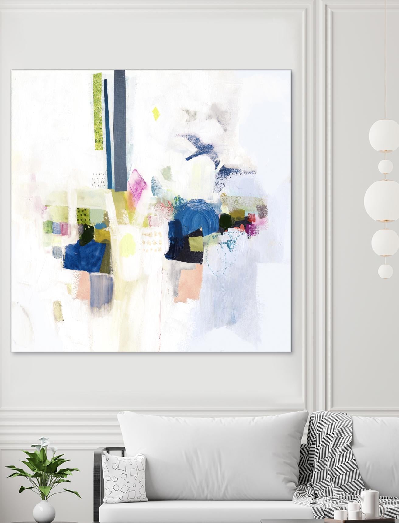 Boardwalk Taffy I by Victoria Borges on GIANT ART - pastels abstract