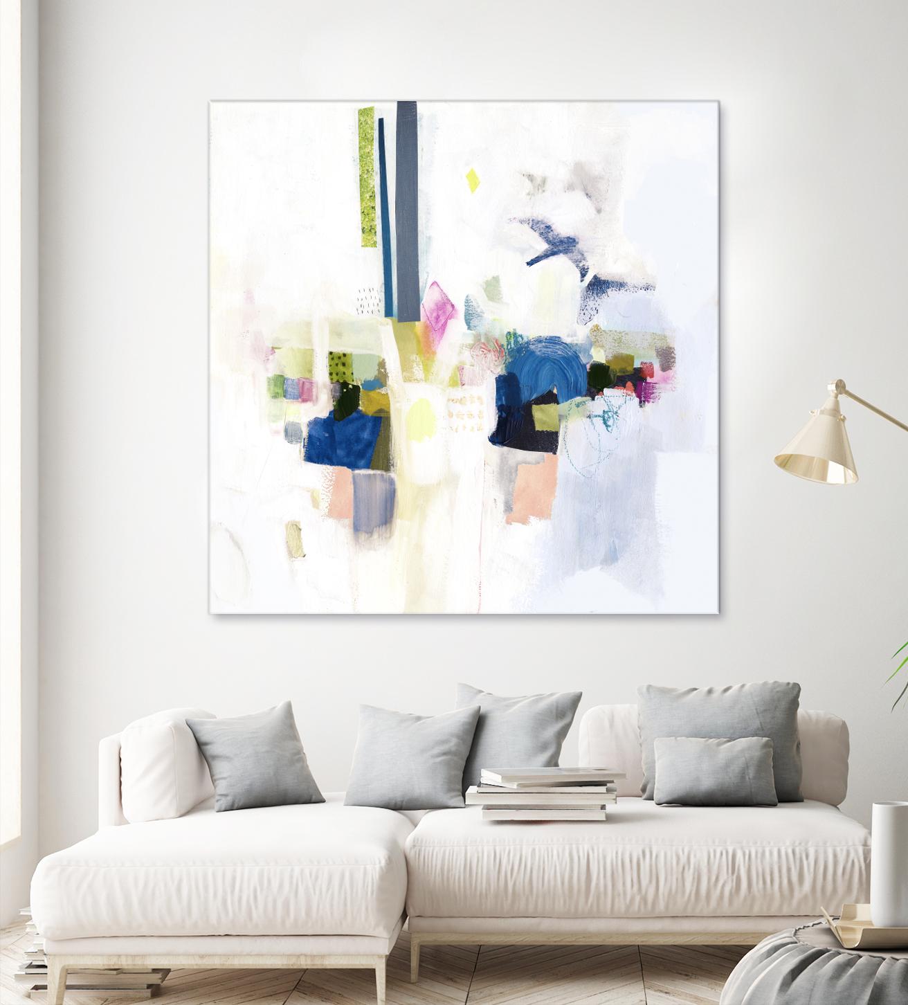 Boardwalk Taffy I by Victoria Borges on GIANT ART - pastels abstract