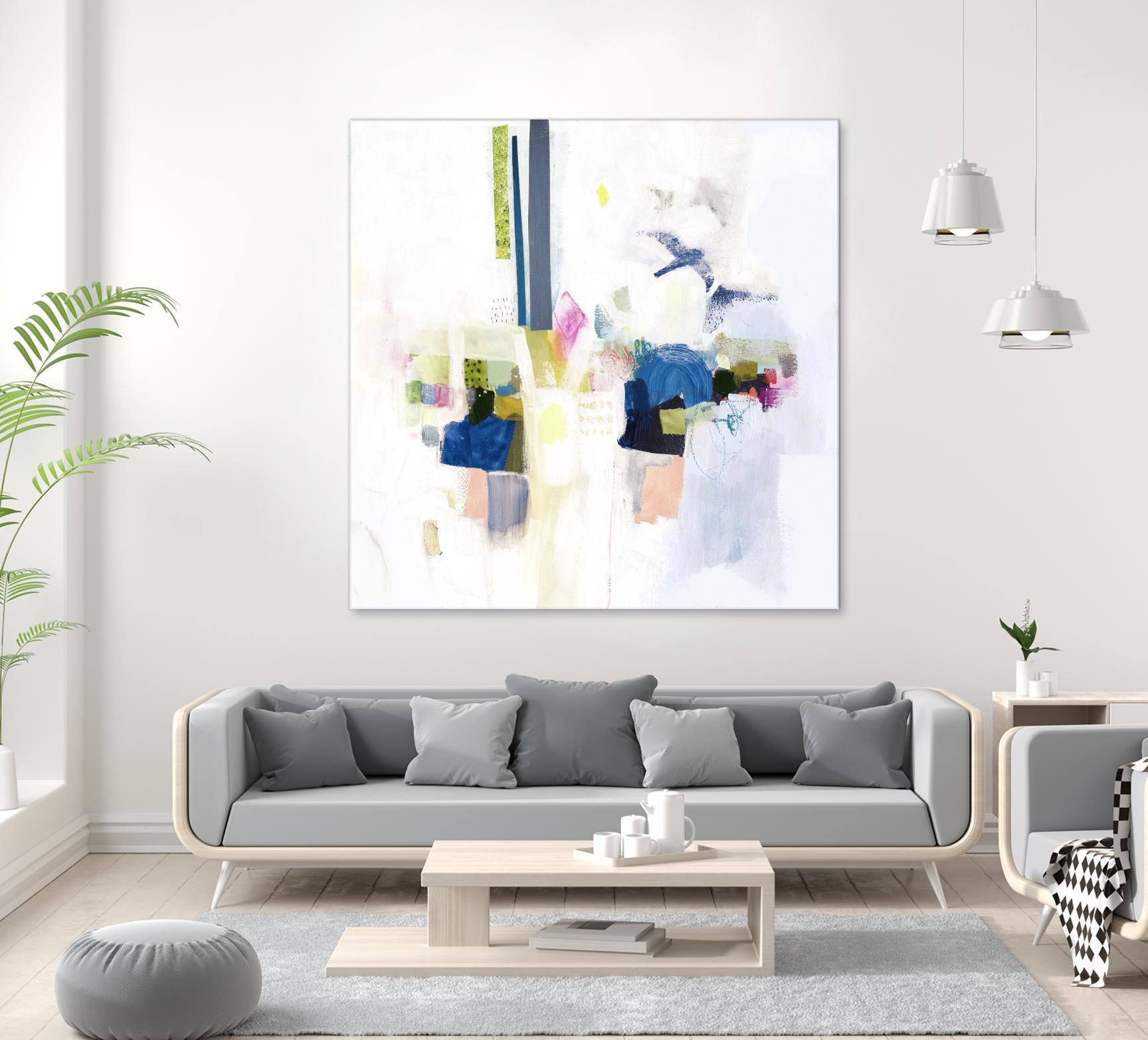 Boardwalk Taffy I by Victoria Borges on GIANT ART - pastels abstract