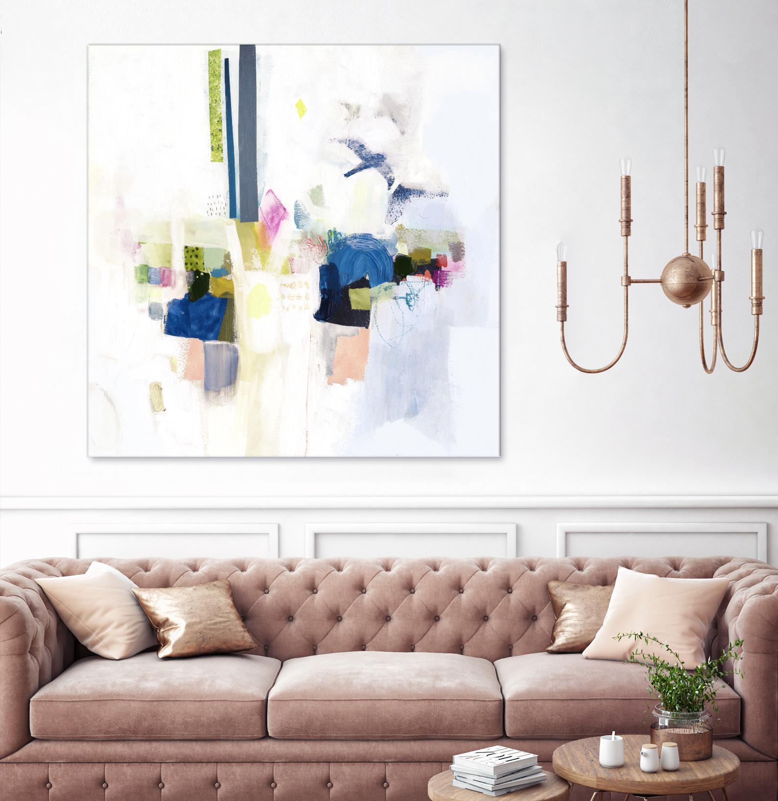 Boardwalk Taffy I by Victoria Borges on GIANT ART - pastels abstract