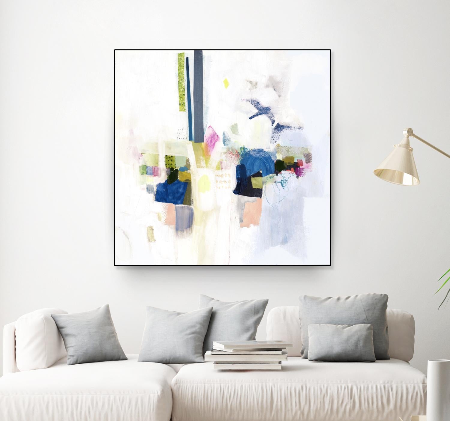 Boardwalk Taffy I by Victoria Borges on GIANT ART - pastels abstract