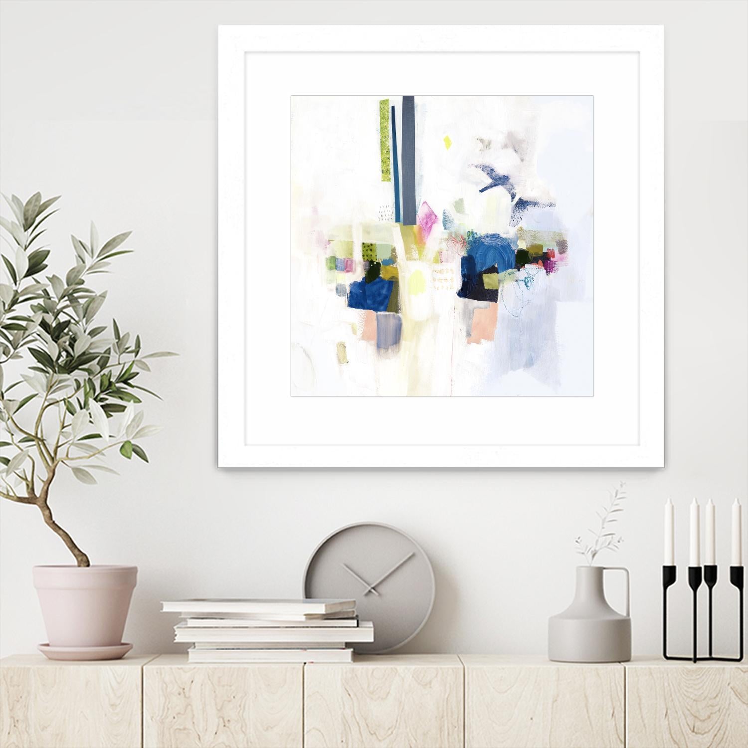 Boardwalk Taffy I by Victoria Borges on GIANT ART - pastels abstract