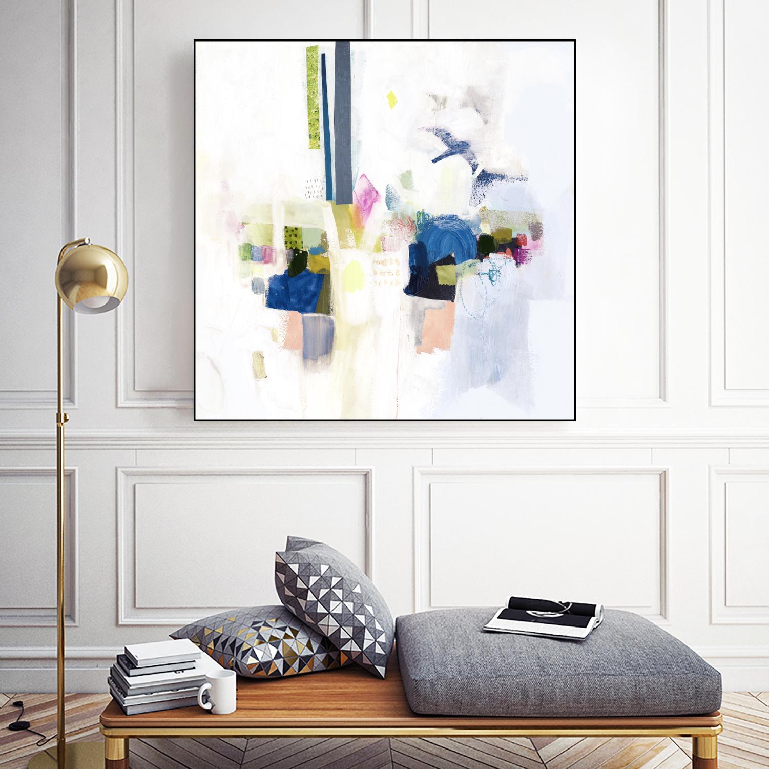 Boardwalk Taffy I by Victoria Borges on GIANT ART - pastels abstract