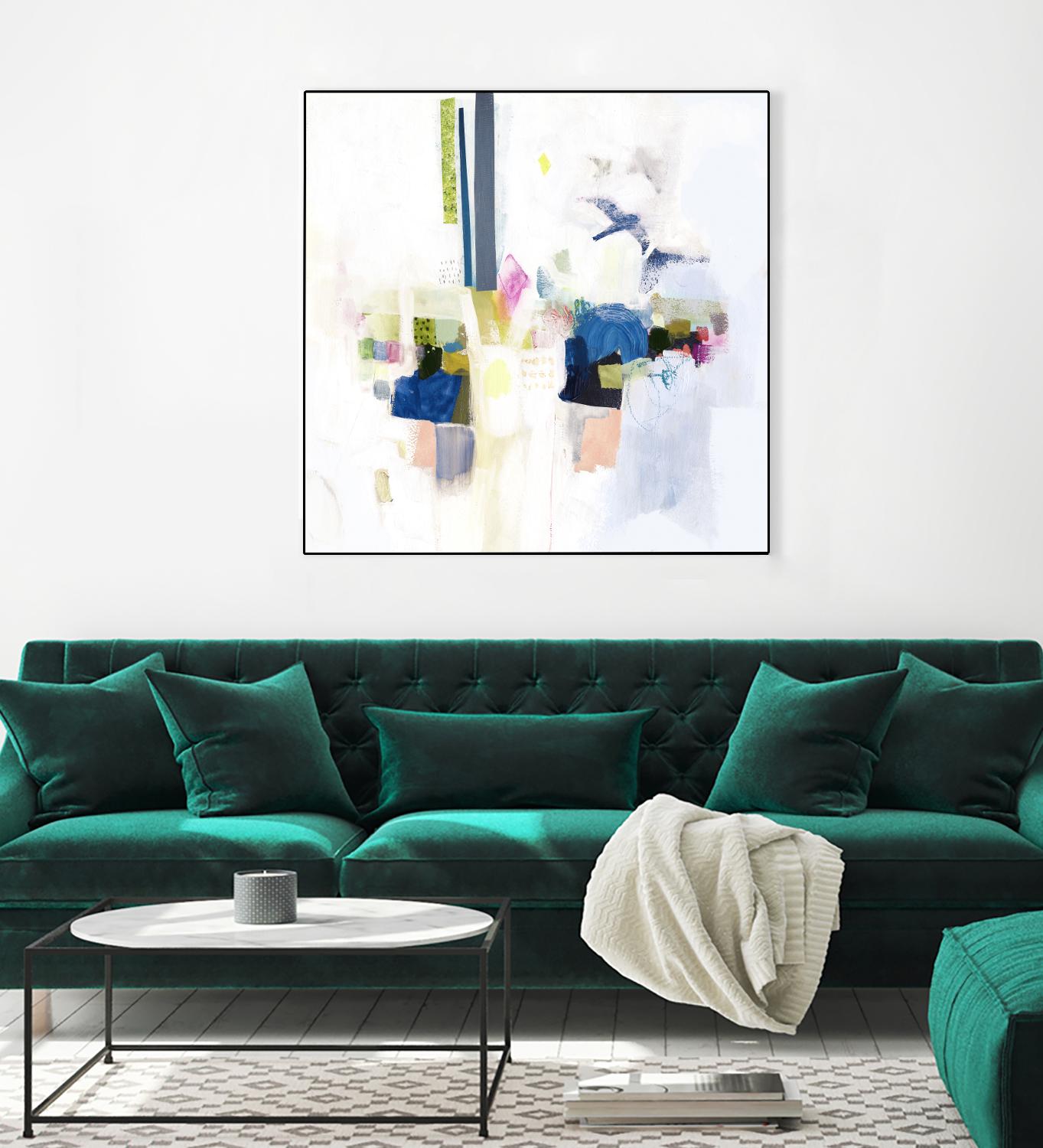 Boardwalk Taffy I by Victoria Borges on GIANT ART - pastels abstract