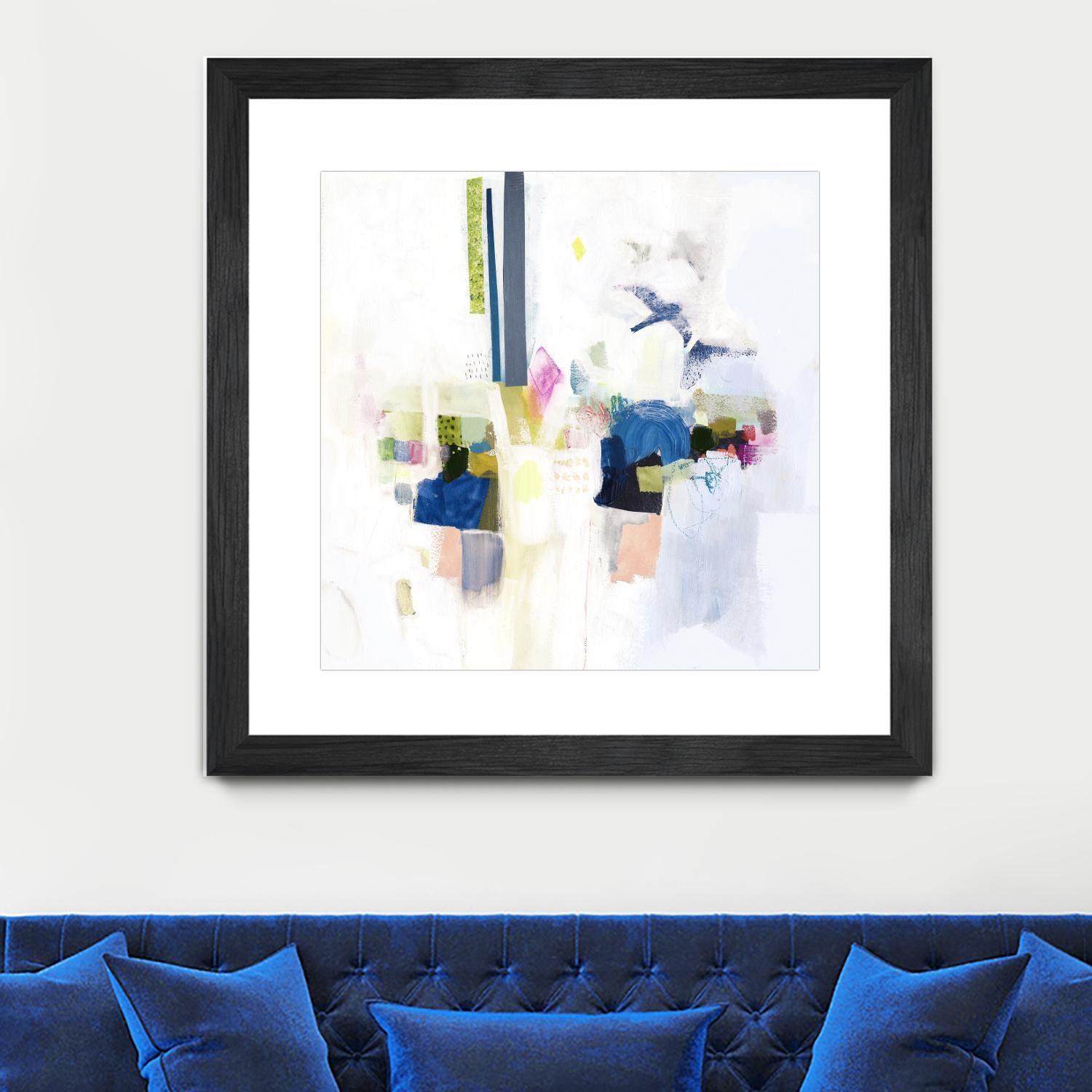 Boardwalk Taffy I by Victoria Borges on GIANT ART - pastels abstract