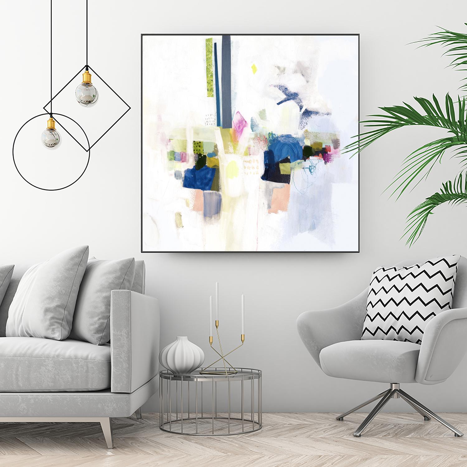 Boardwalk Taffy I by Victoria Borges on GIANT ART - pastels abstract