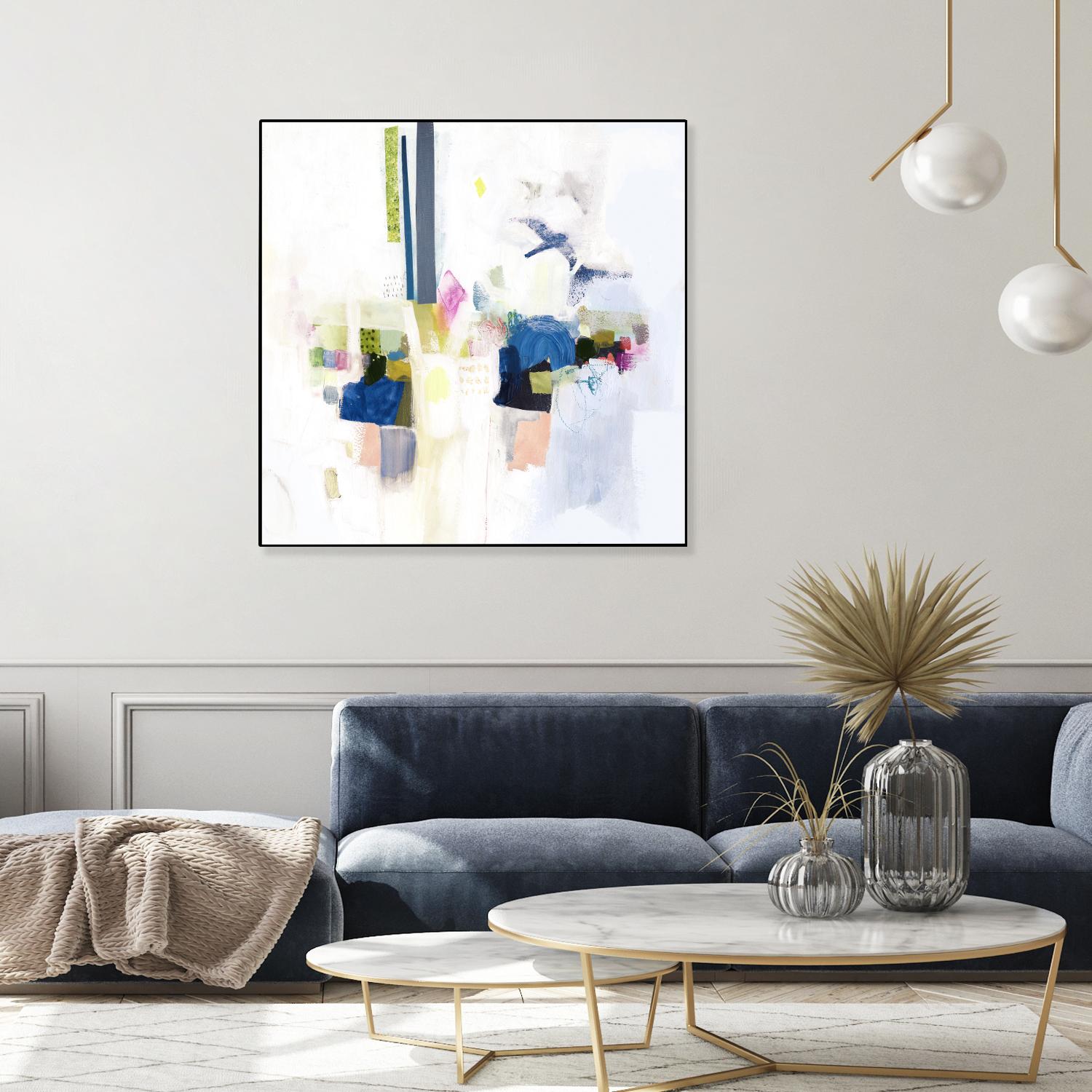 Boardwalk Taffy I by Victoria Borges on GIANT ART - pastels abstract