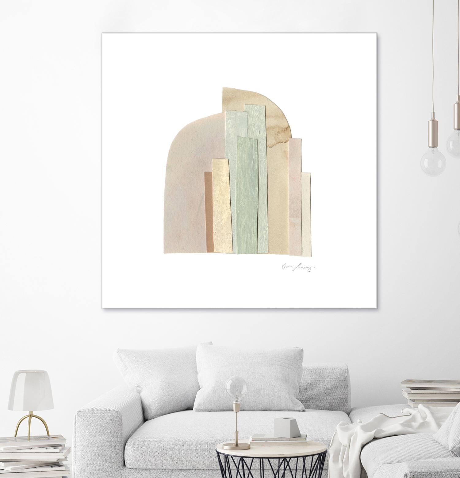 Flourescel I by Emma Scarvey on GIANT ART - pastels abstract