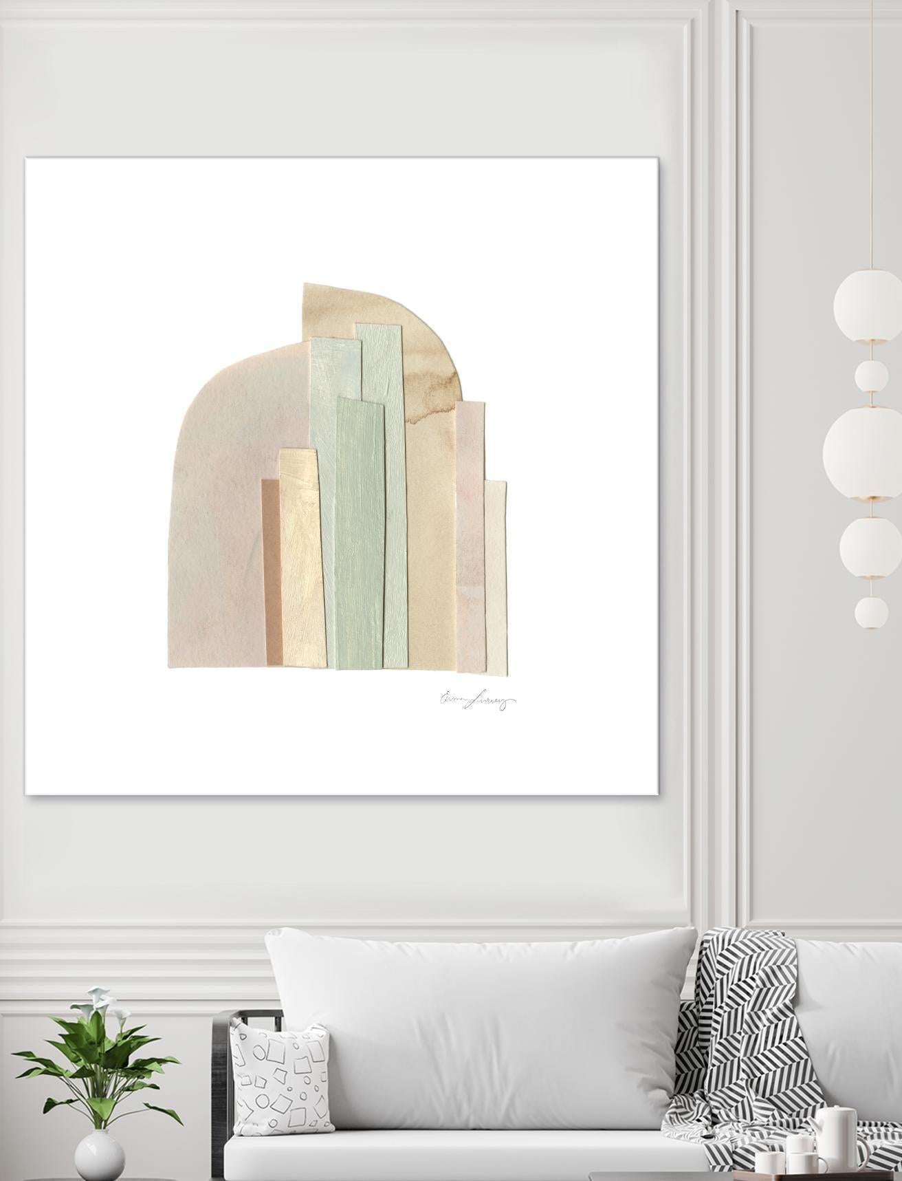 Flourescel I by Emma Scarvey on GIANT ART - pastels abstract