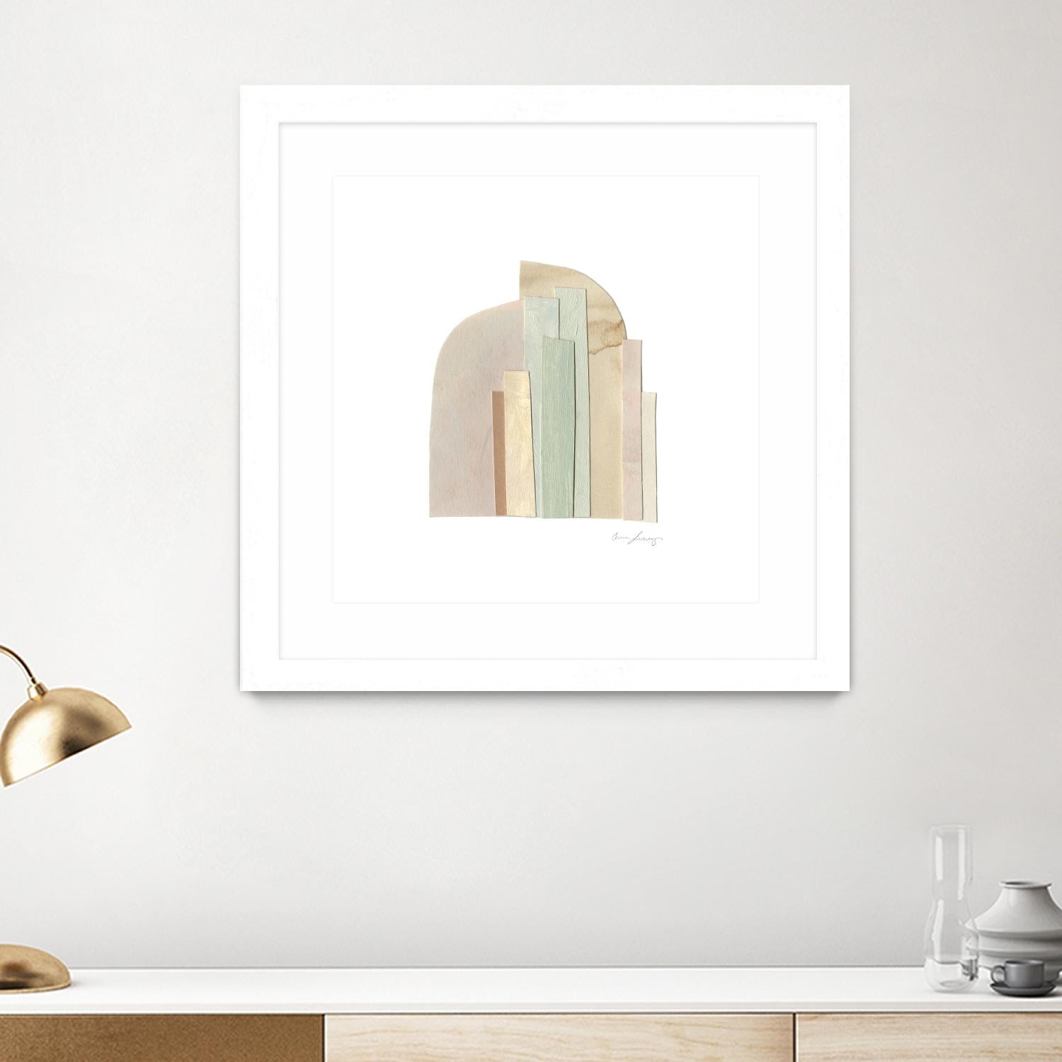 Flourescel I by Emma Scarvey on GIANT ART - pastels abstract