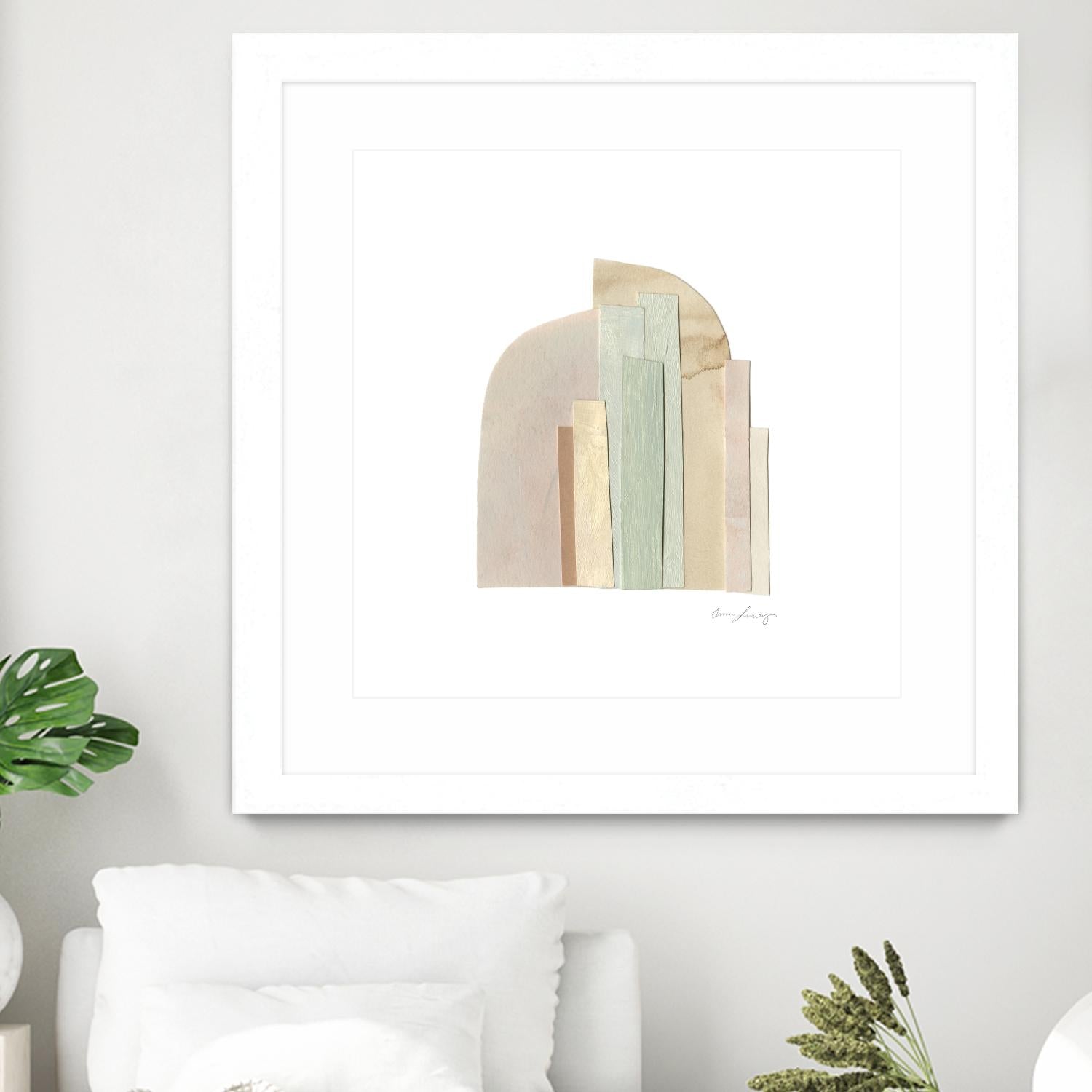 Flourescel I by Emma Scarvey on GIANT ART - pastels abstract