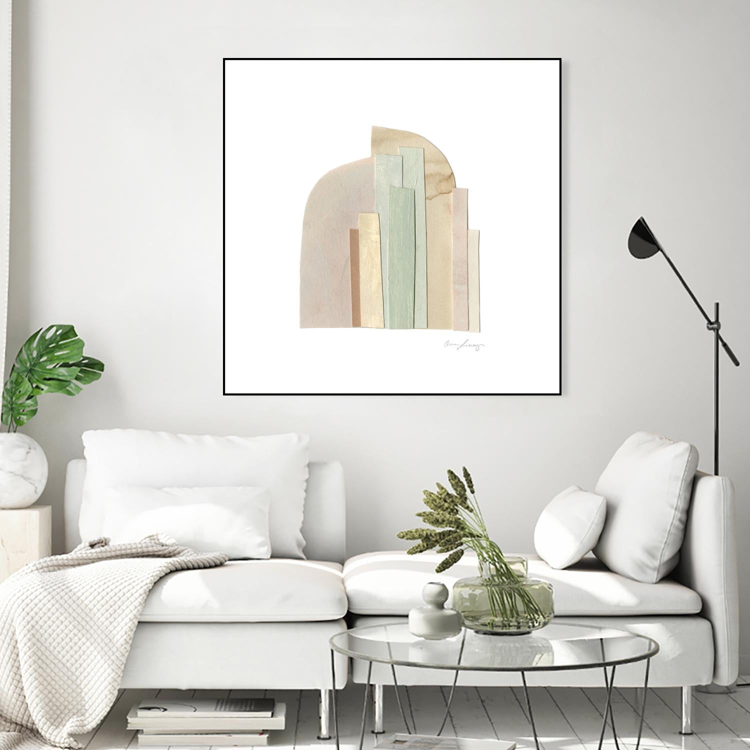 Flourescel I by Emma Scarvey on GIANT ART - pastels abstract