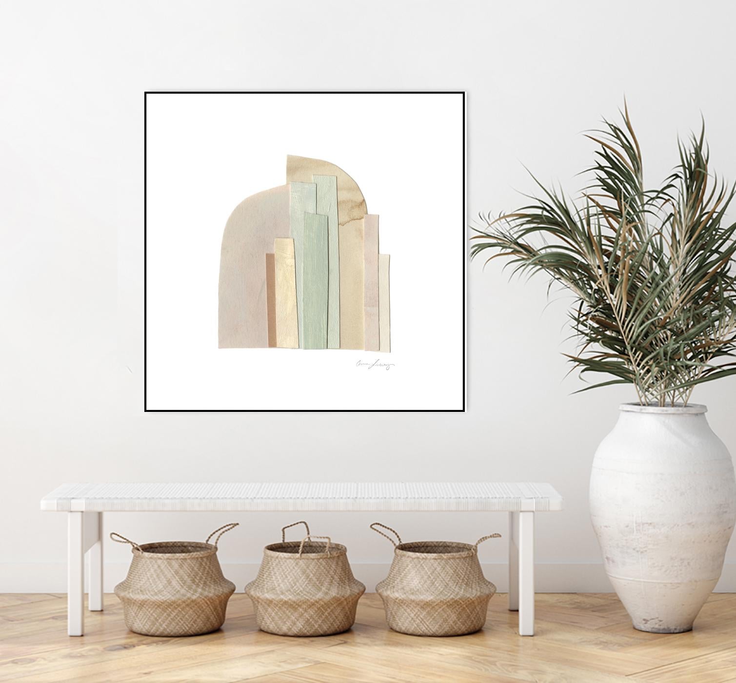 Flourescel I by Emma Scarvey on GIANT ART - pastels abstract