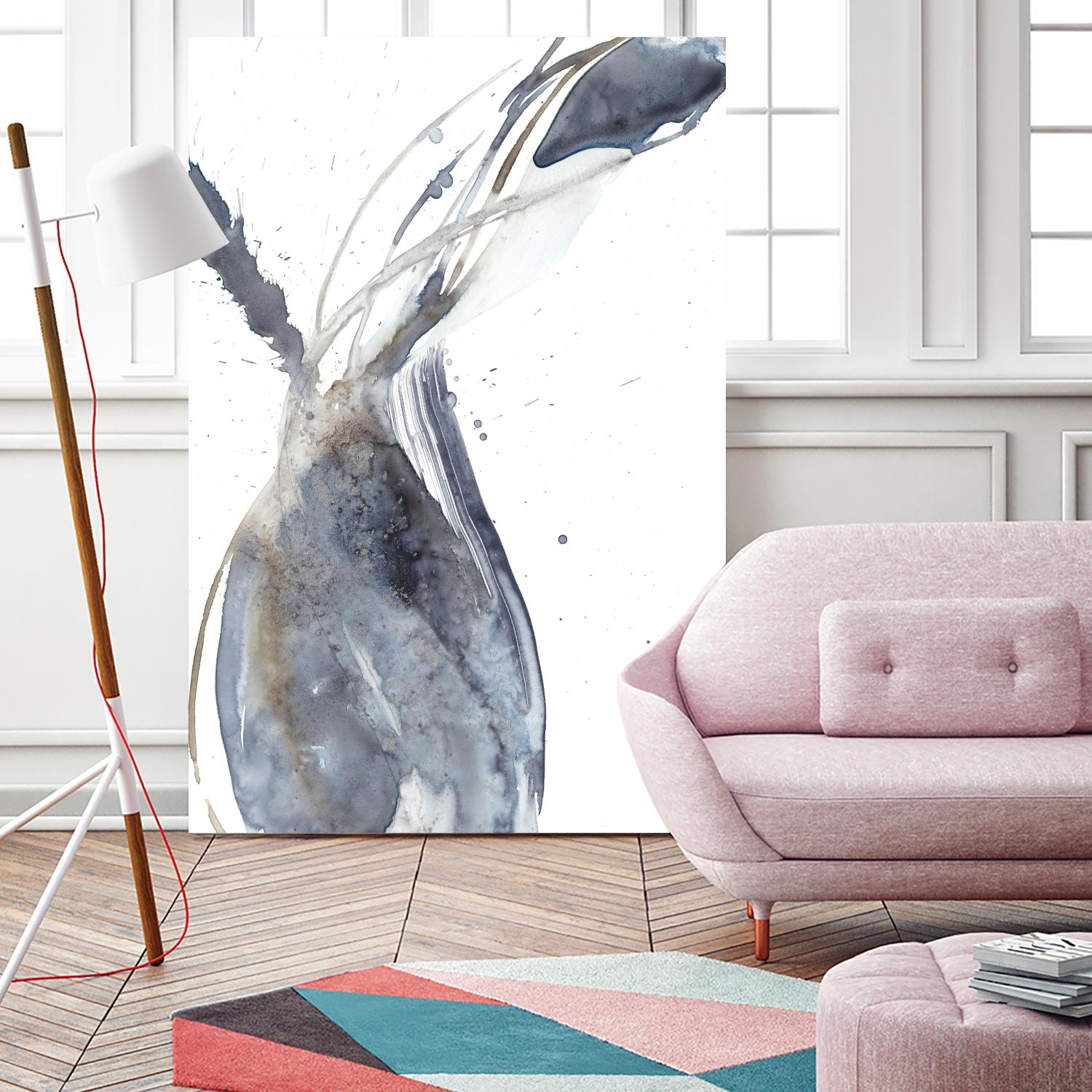 Paynes Twist II by Jennifer Goldberger on GIANT ART - neutral abstract