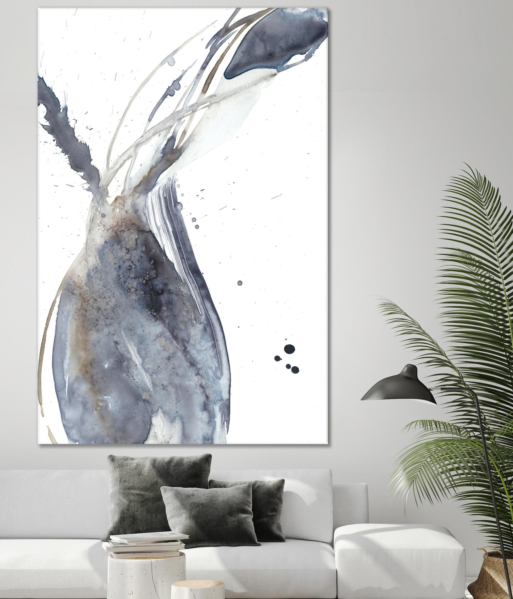 Paynes Twist II by Jennifer Goldberger on GIANT ART - neutral abstract