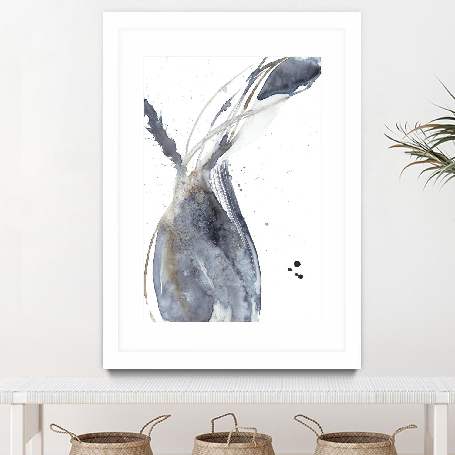 Paynes Twist II by Jennifer Goldberger on GIANT ART - neutral abstract