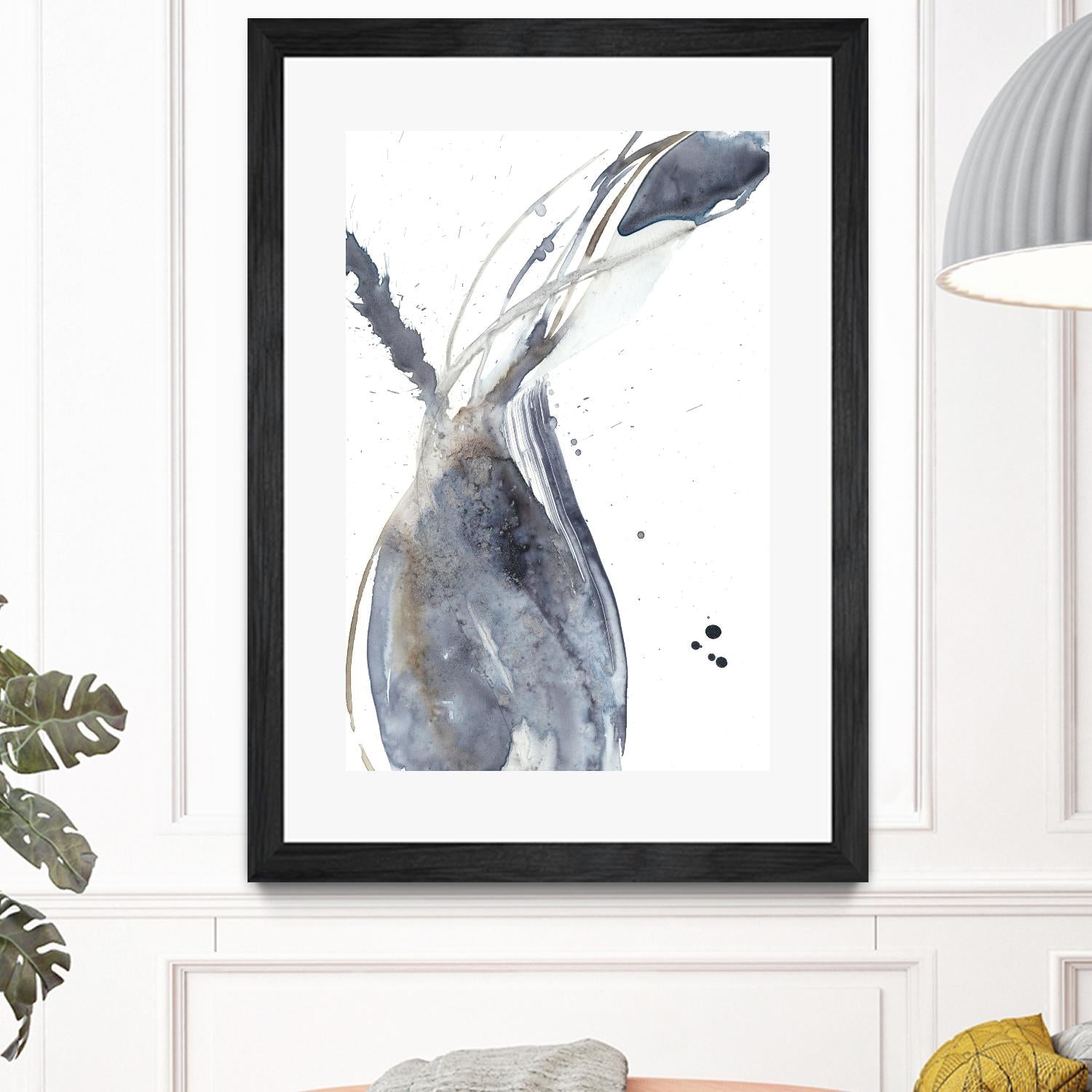 Paynes Twist II by Jennifer Goldberger on GIANT ART - neutral abstract